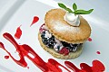 Fresh berries cream shortcake